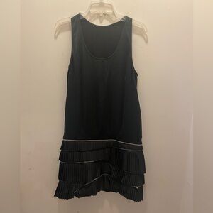 JAY AHR Pleated Zipper Dress